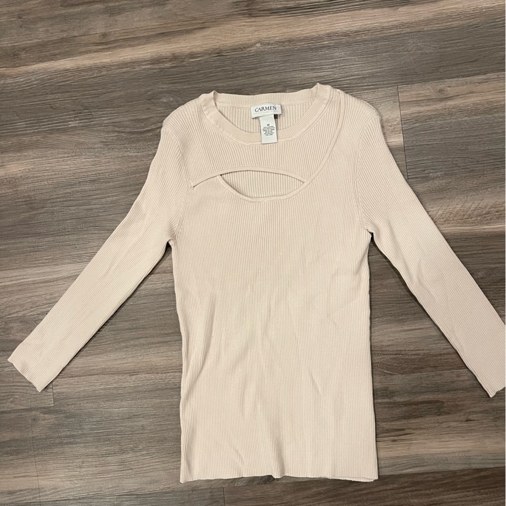Cream long sleeve
